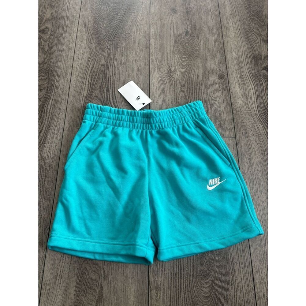 Nike Teal Drawstring Athletic Shorts